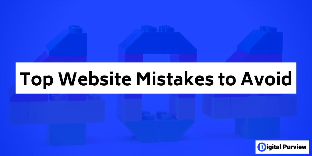 top website mistakes to avoid