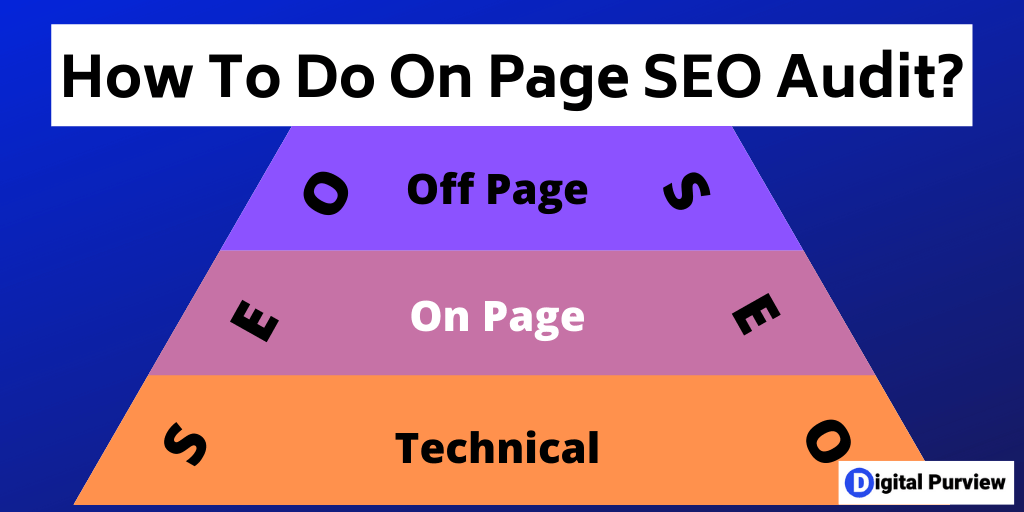 how to do on page seo audit